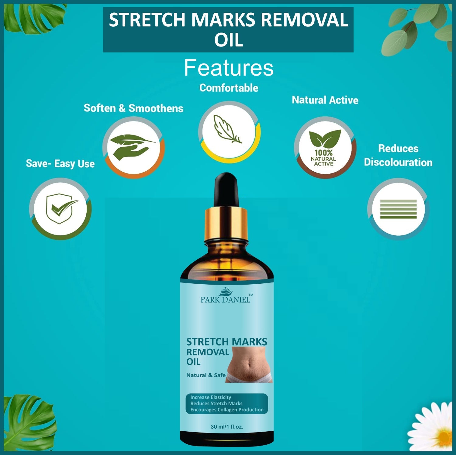 Park Daniel Premium Stretch Marks Removal Oil - AmazingBaba