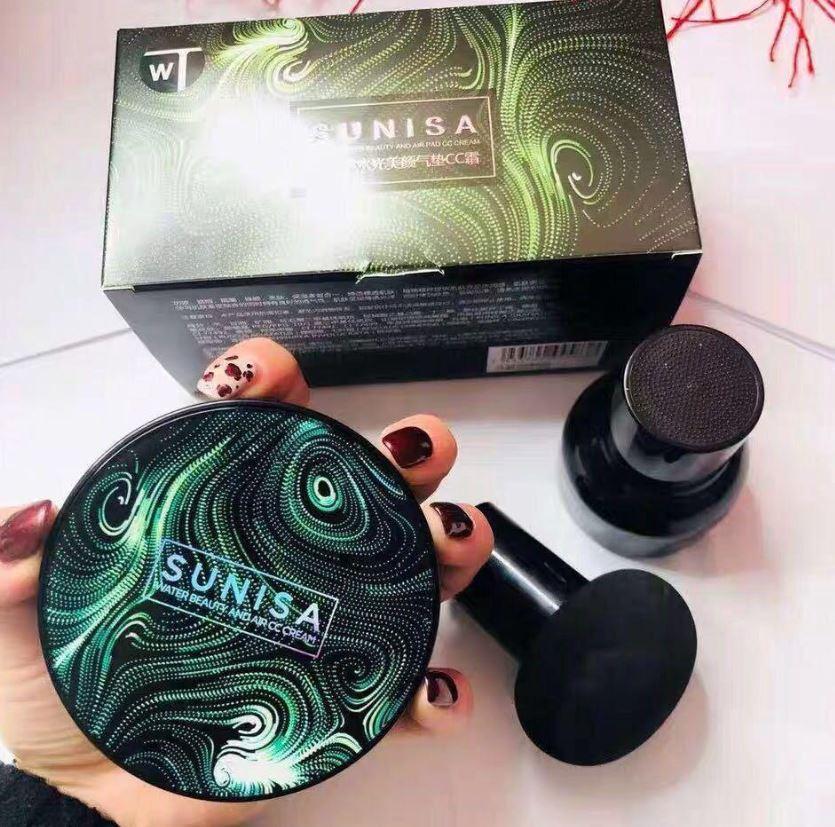 Sunisa 3 in 1 Air Cushion Waterproof foundation CC Cream - AmazingBaba