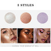 3 Colors Highlighter Stick, Body Glitter Highlighter Powder High Gloss Fairy Makeup - AmazingBaba