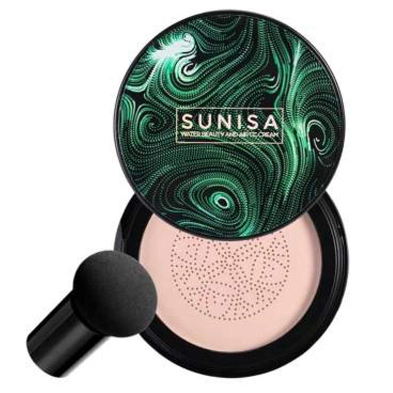 Sunisa 3 in 1 Air Cushion Waterproof foundation CC Cream - AmazingBaba