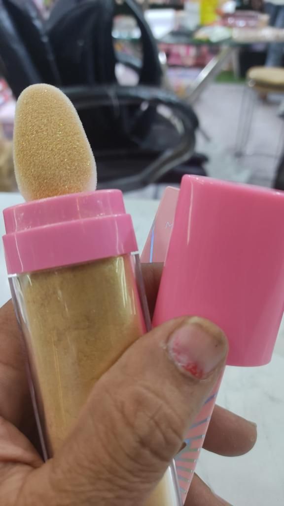 3 Colors Highlighter Stick, Body Glitter Highlighter Powder High Gloss Fairy Makeup - AmazingBaba