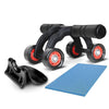 Wheel Ab Roller core Steel Handle With Knee Mat - AmazingBaba