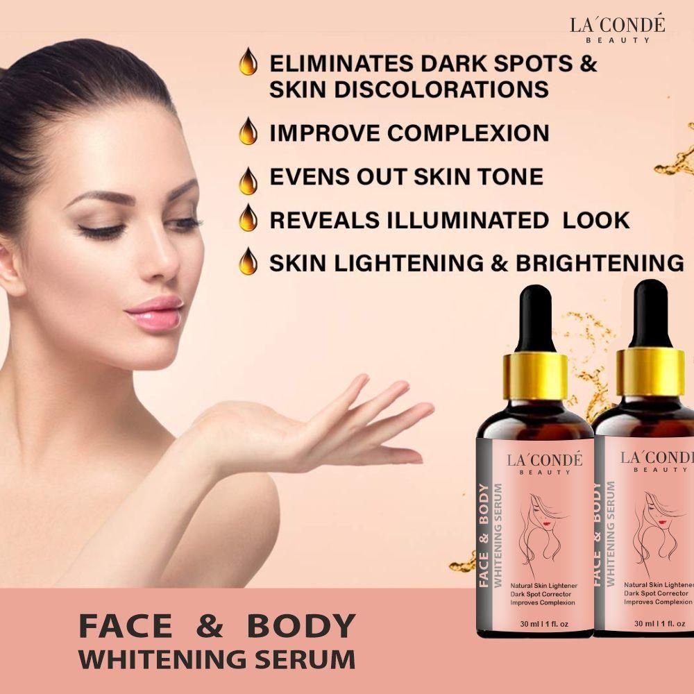 La'Conde Face and Body Skin Whitening Serum - AmazingBaba