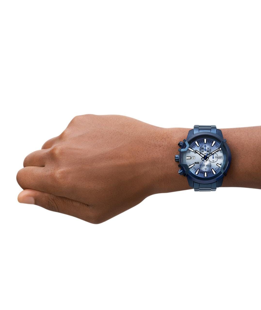 Amazing Uniquely Stylish Blue Chain Strap Men's watch - AmazingBaba