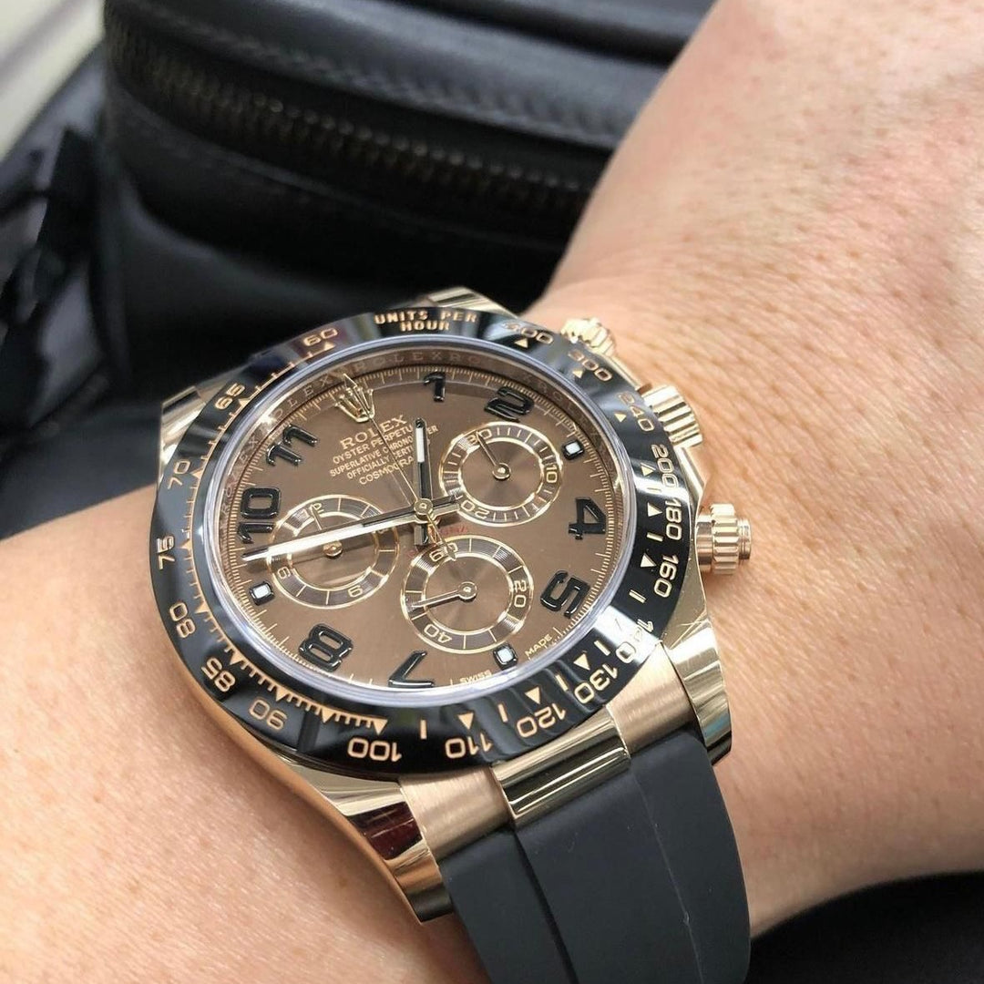 Luxury rlx Rose gold Bezel Men's Luxury watch