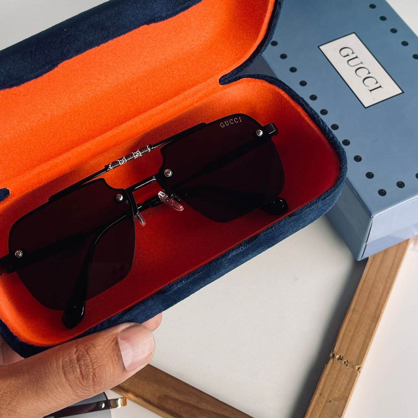 GG Premium Model Unisex Sunglasses - AmazingBaba