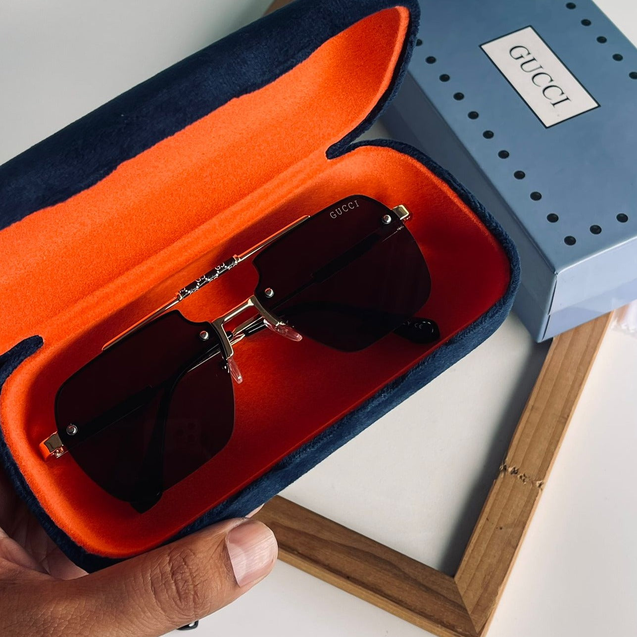 GG Premium Model Unisex Sunglasses - AmazingBaba