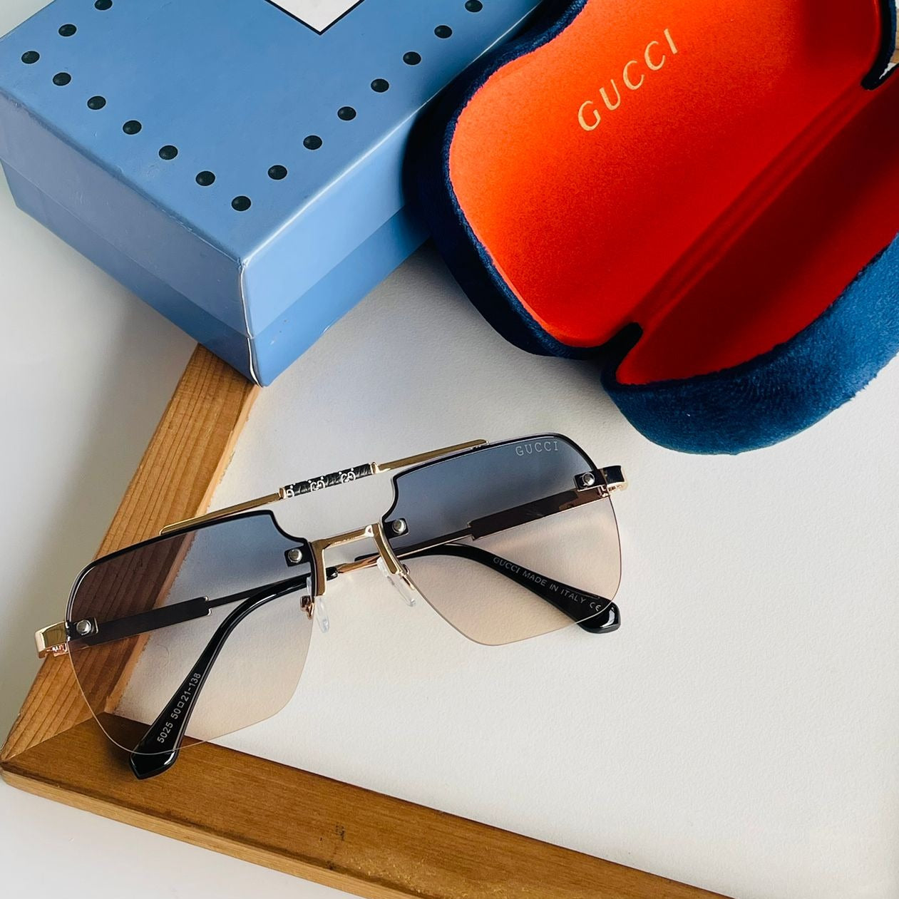 GG Premium Model Unisex Sunglasses - AmazingBaba