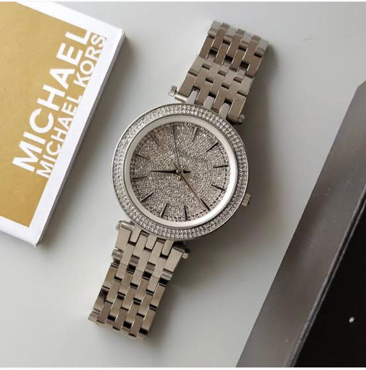 mk Premium Diamond Luxury Watch - AmazingBaba