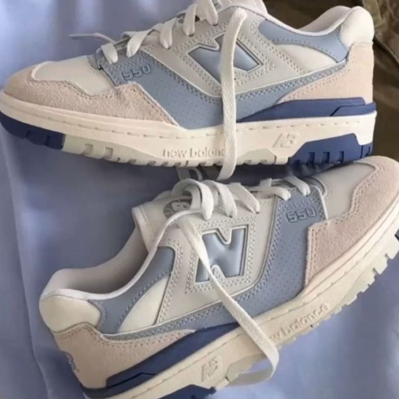 Nb 550 Summer Foks Blue Shoes - AmazingBaba