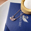 Diamond Swan Chain Pendant - AmazingBaba