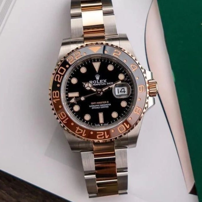 Luxury rlx GMT Mastar Edition watch
