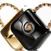 Patent Leather ‘LaMedusa’ small Genuine leather Bag - AmazingBaba