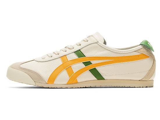 Tiger Mexico66 cream citrus Shoes - AmazingBaba