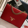 Saffiano Small Chain Flap Bag - AmazingBaba