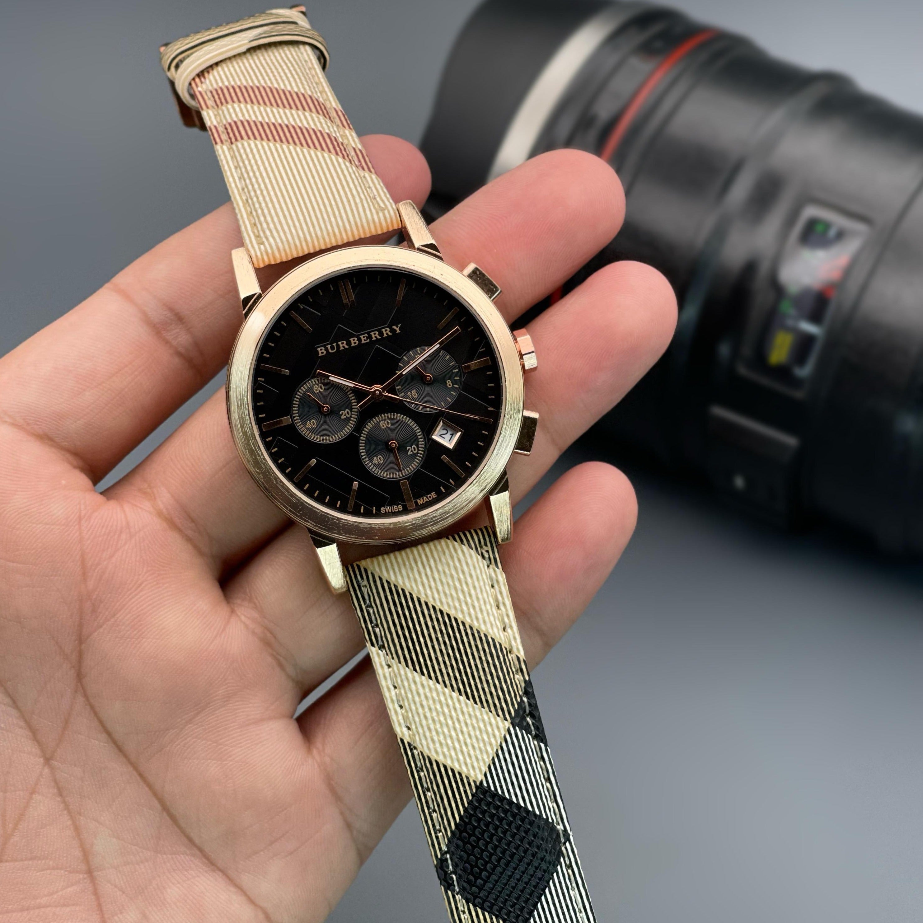 Amazing classy bburry men watch - AmazingBaba