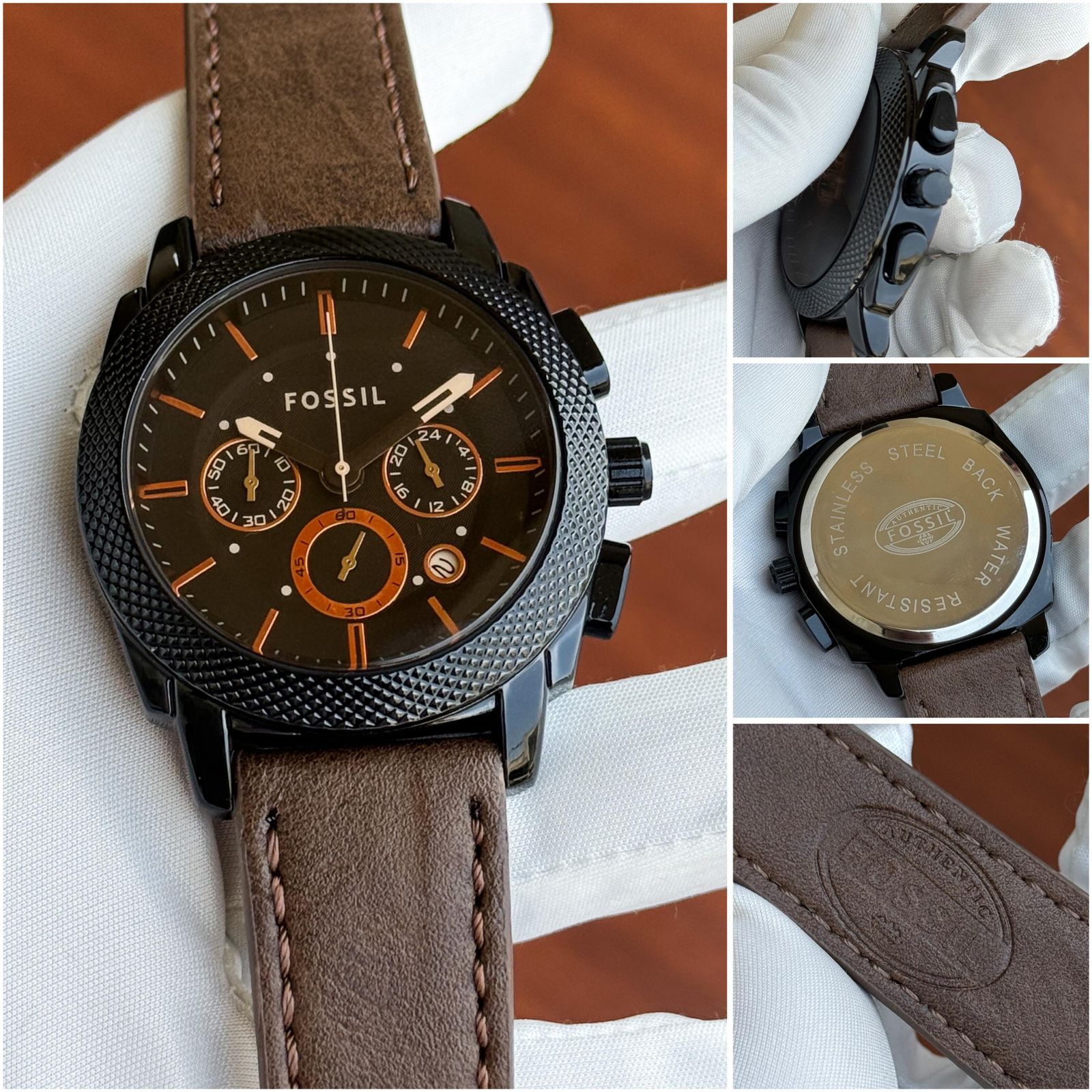 FOSSIL BROWN DIAL