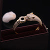 Jaguar Diamond Bracelet Kada Unique Design Gold Plated for Men - Style A023 - AmazingBaba