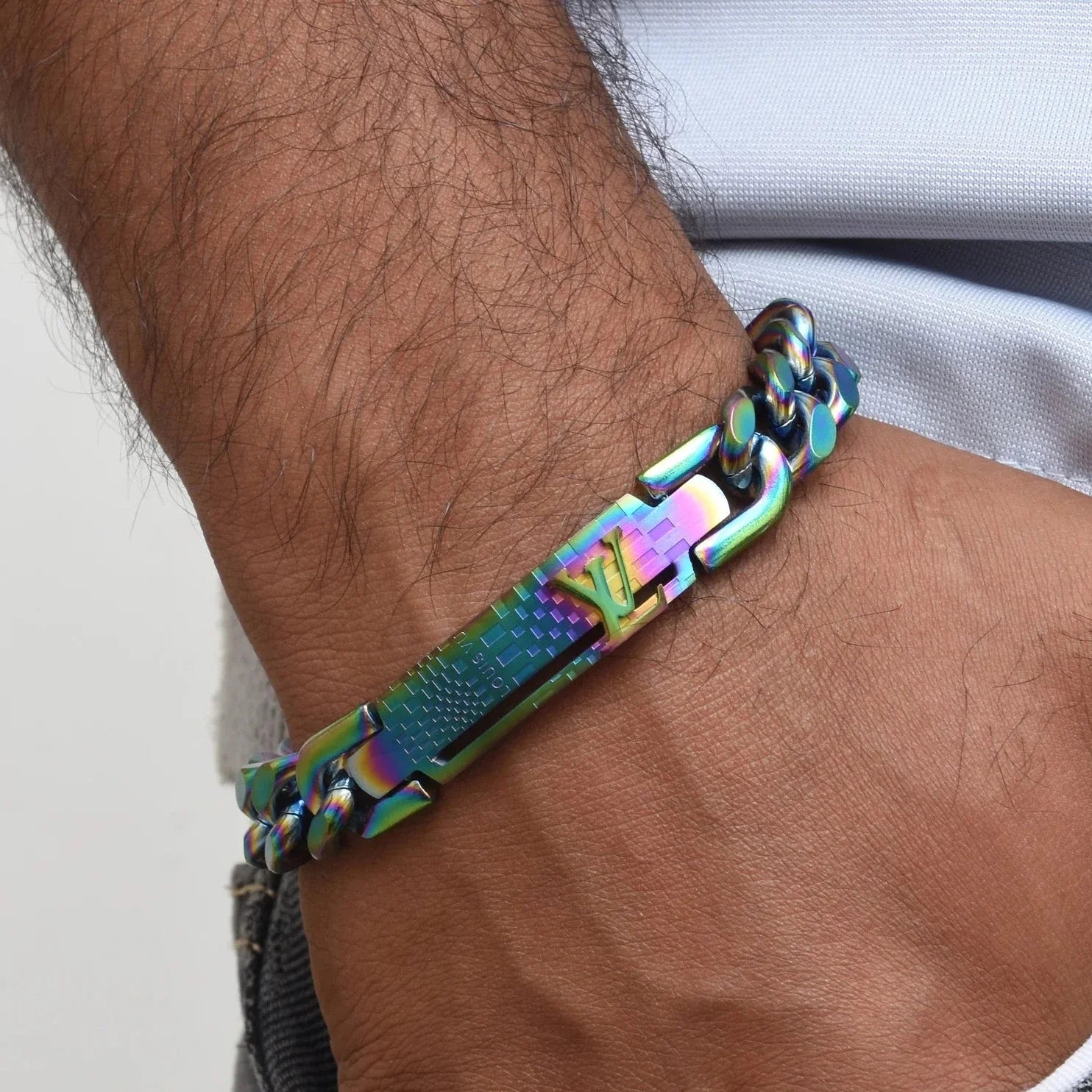 Streamlined Design Superior Quality Multi Color Bracelet - Style C141 - AmazingBaba