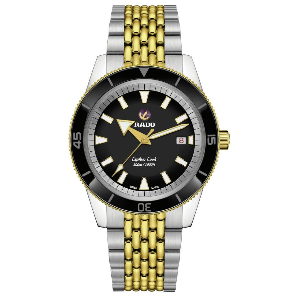Amazing Premium Heavy Quality Gold Silver Watch - AmazingBaba