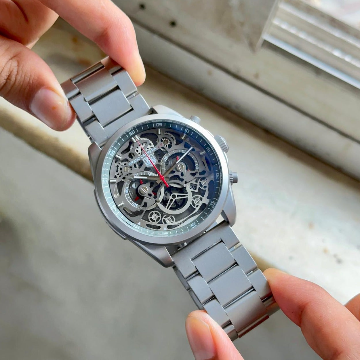 Amazing Gray Steel Sport Men's watch - AmazingBaba