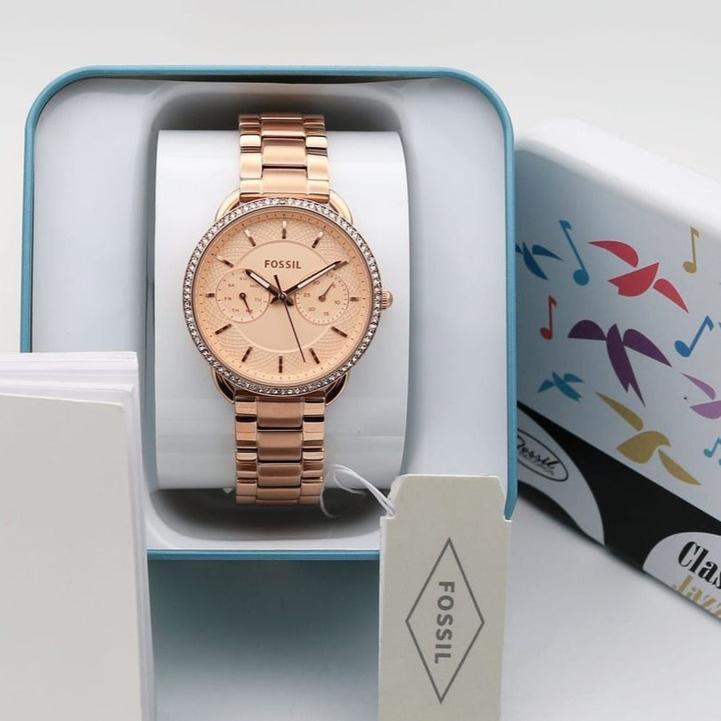 AMAZING CARLIE ROSE-GOLD WATCH - AmazingBaba