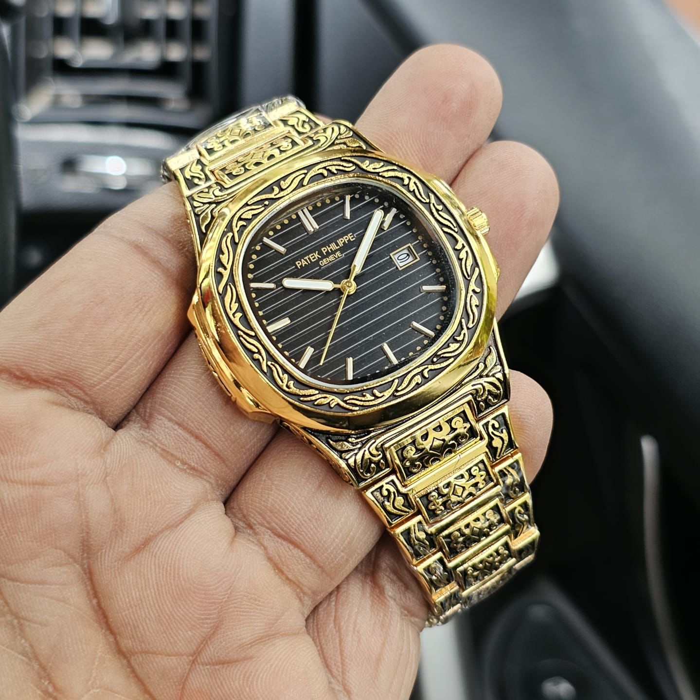 Amazing Hand Engraved PP Watch - AmazingBaba