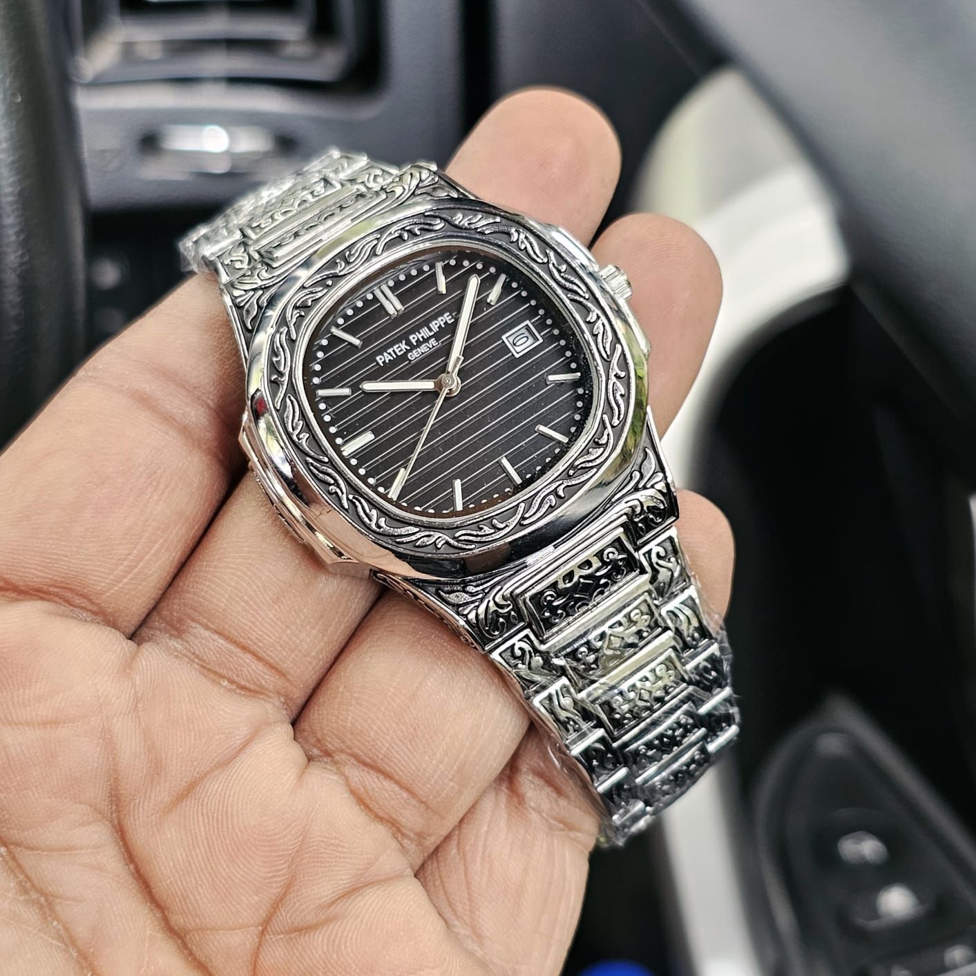 Amazing Hand Engraved PP Watch - AmazingBaba