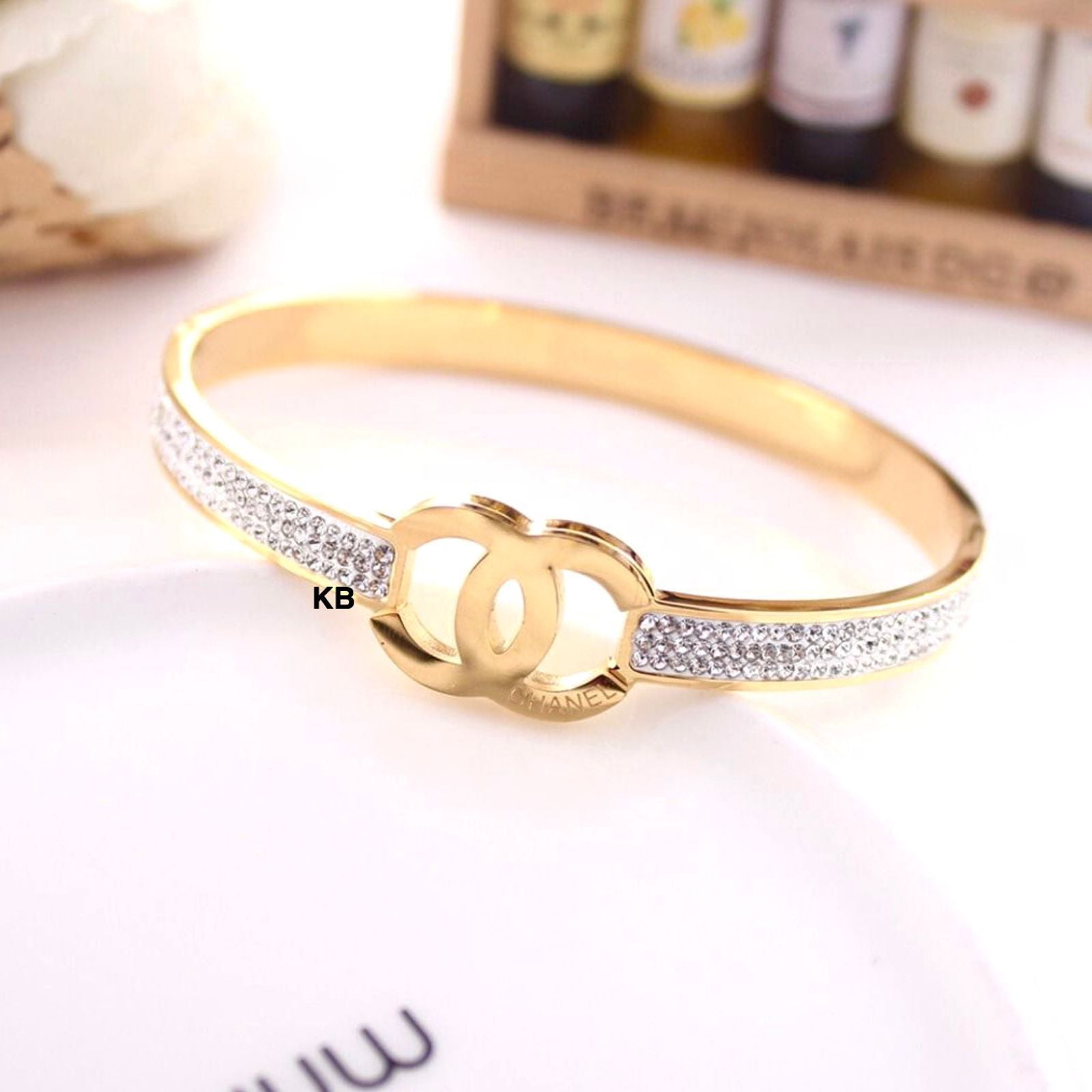 Introducing the Initial Studded Bracelet - AmazingBaba