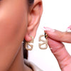Amazing VLogo Signature Metal Earring - AmazingBaba