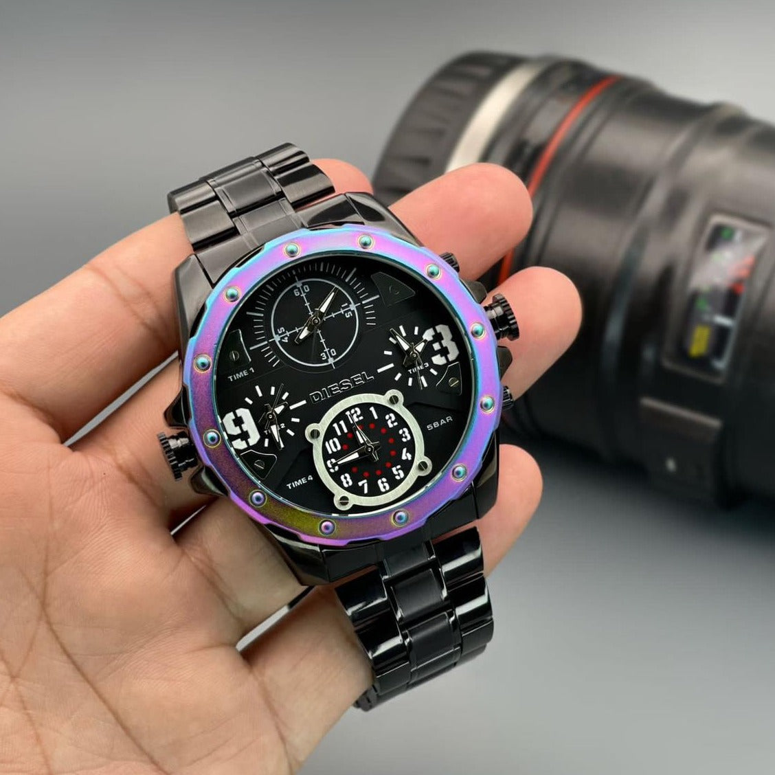 Amazing Luxury Design Black Men's Watch - AmazingBaba