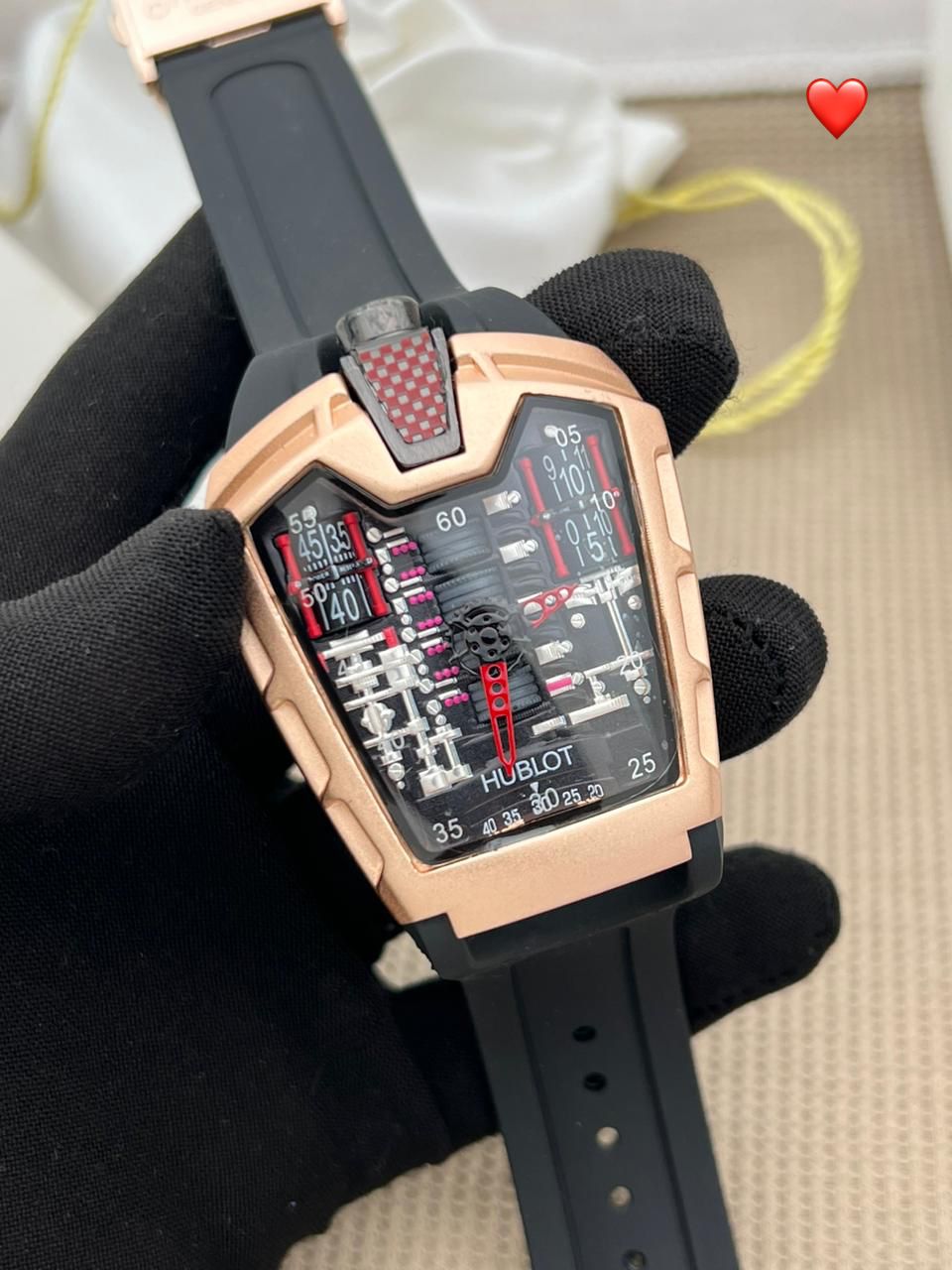 Premium Square Bang Unico King watch - AmazingBaba