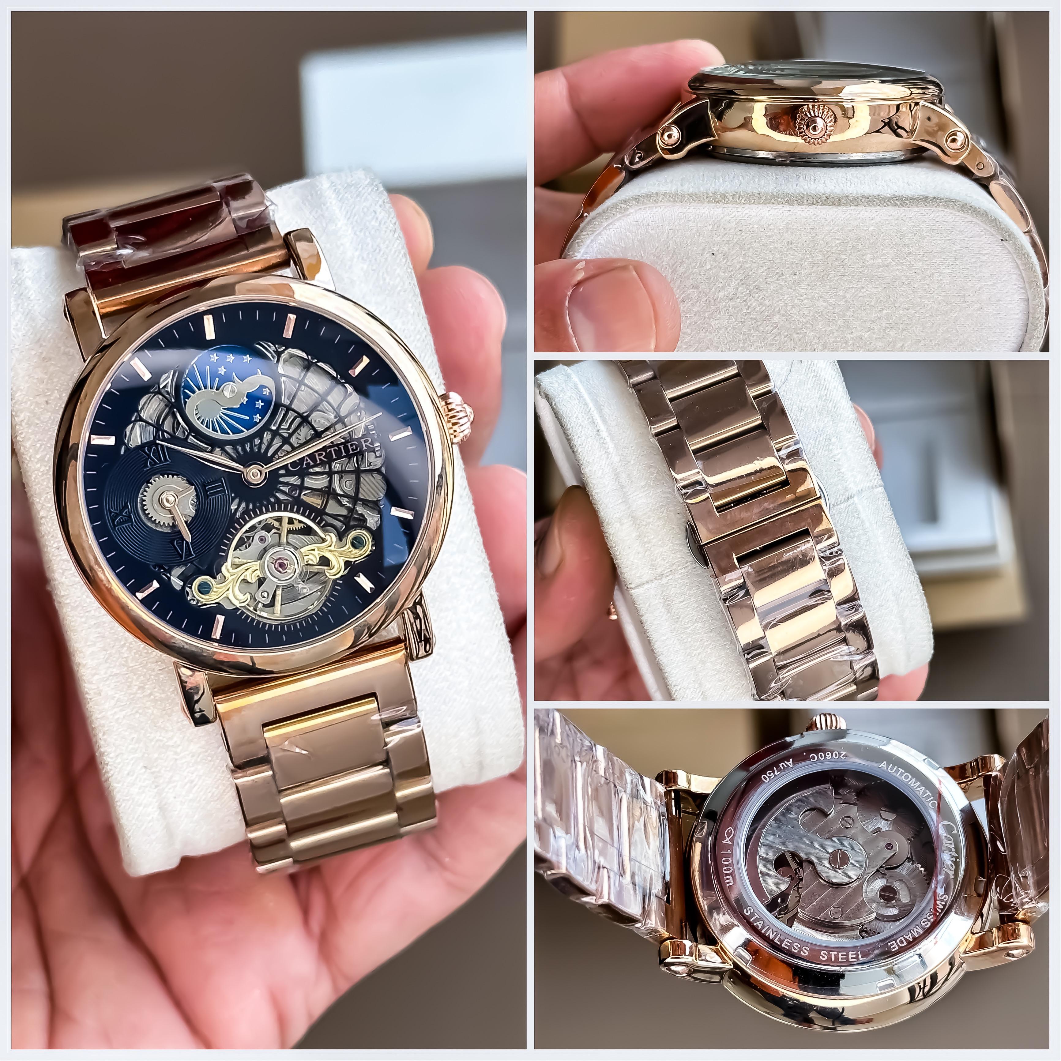 Luxury Open Heart Premium Automatic watch - AmazingBaba