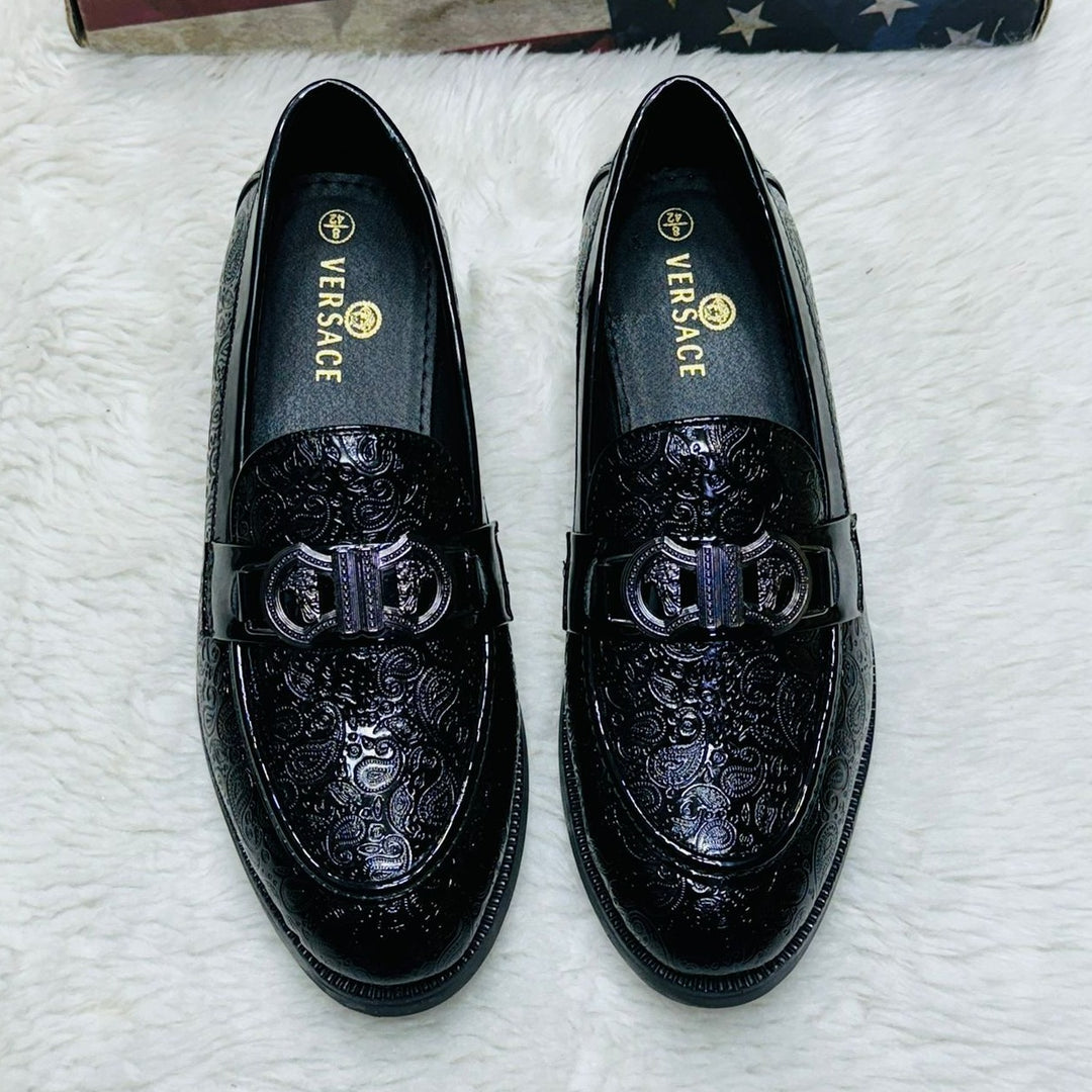 Luxury vsache Mens loafer shoes