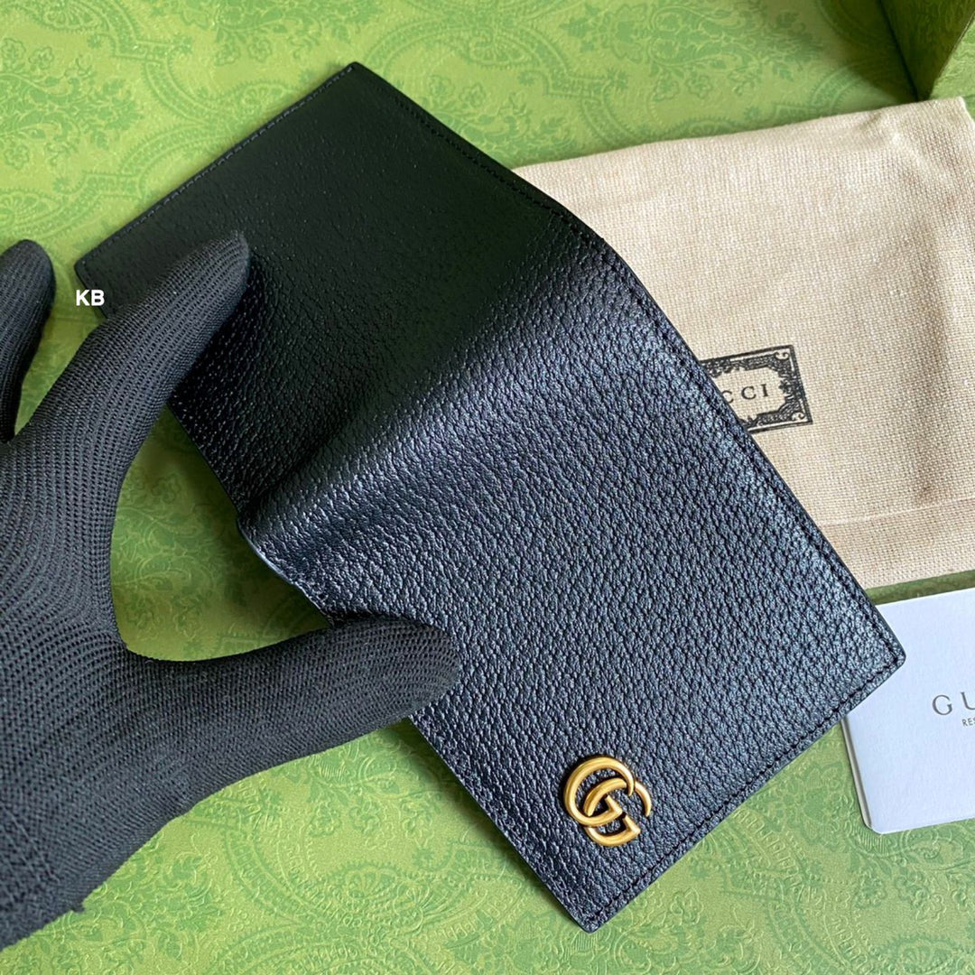 Gg Marmont Leather Bi-Fold wallet