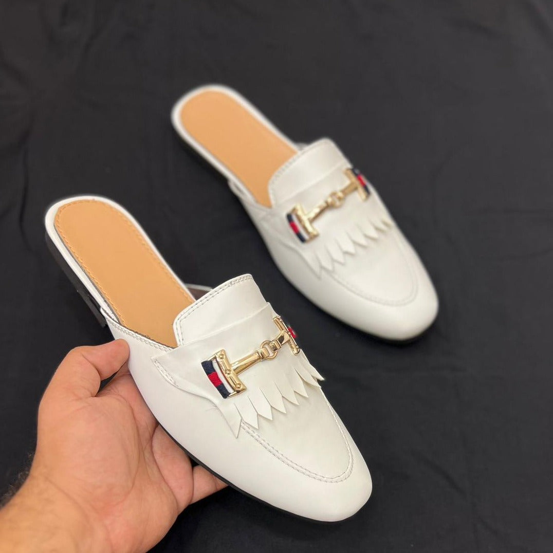 Amazing GC Leather Mules - AmazingBaba