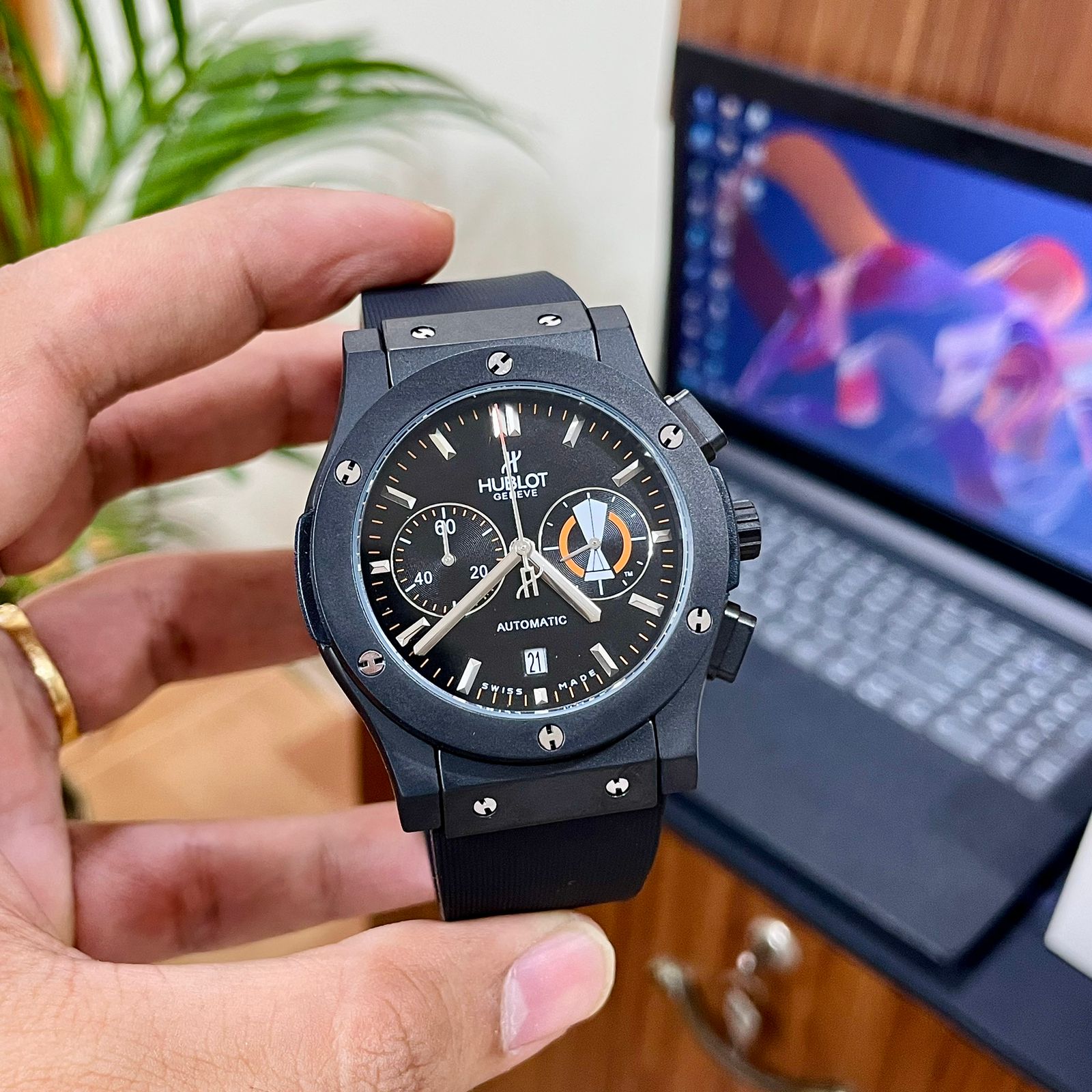 Classic Fusion Chronograph ceramic watch - AmazingBaba