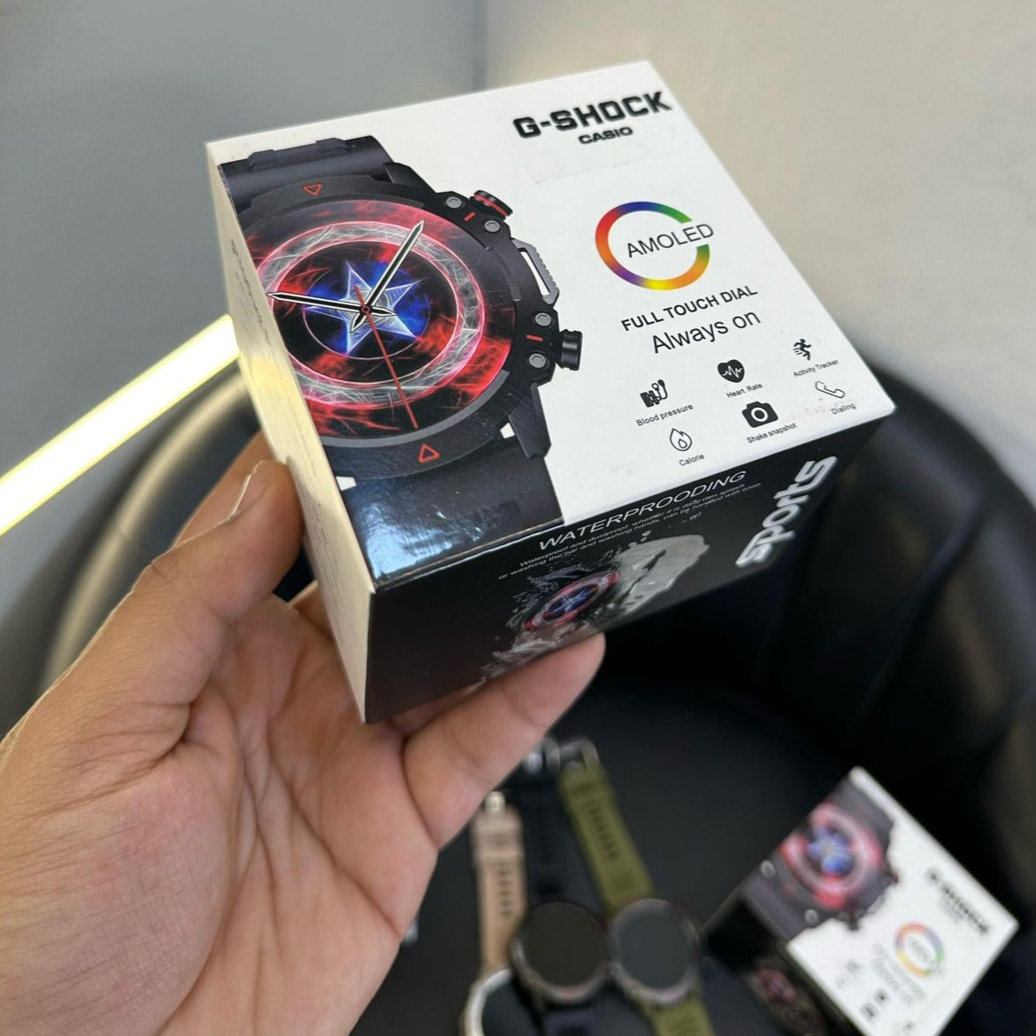 Captain America premium smartwatch - AmazingBaba