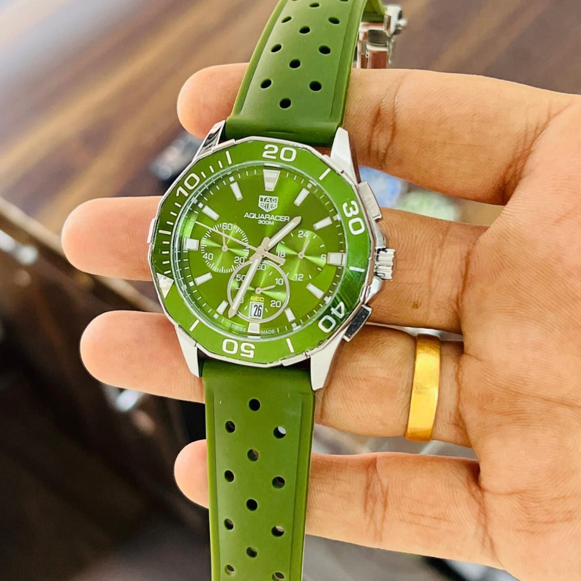 Amazing TG Aquaracer Chronograph watch - AmazingBaba