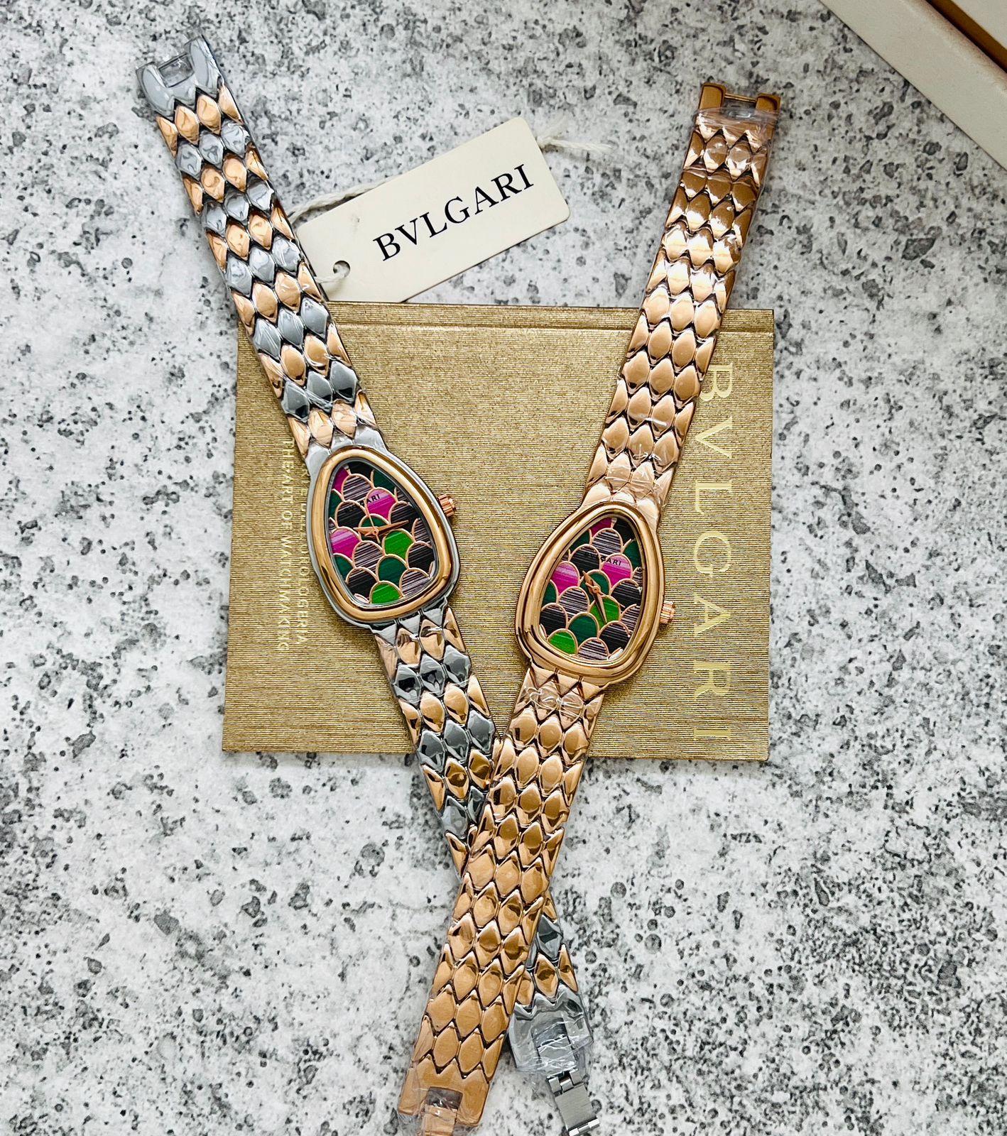 Bgari premium heavy Quality women watch - AmazingBaba