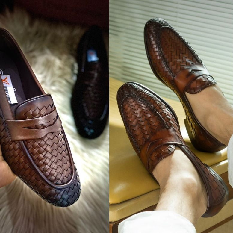 Lv premium Moccasins shoes - AmazingBaba