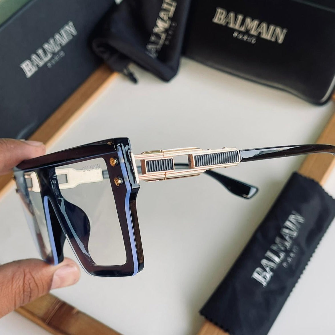 Bmain premium quality transparent sunglasses - AmazingBaba