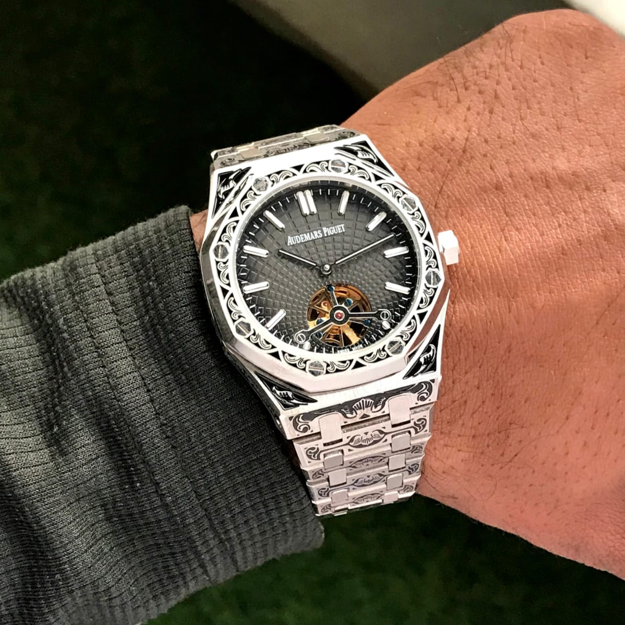 Amazing Double Balance Wheel Openworked watch - AmazingBaba