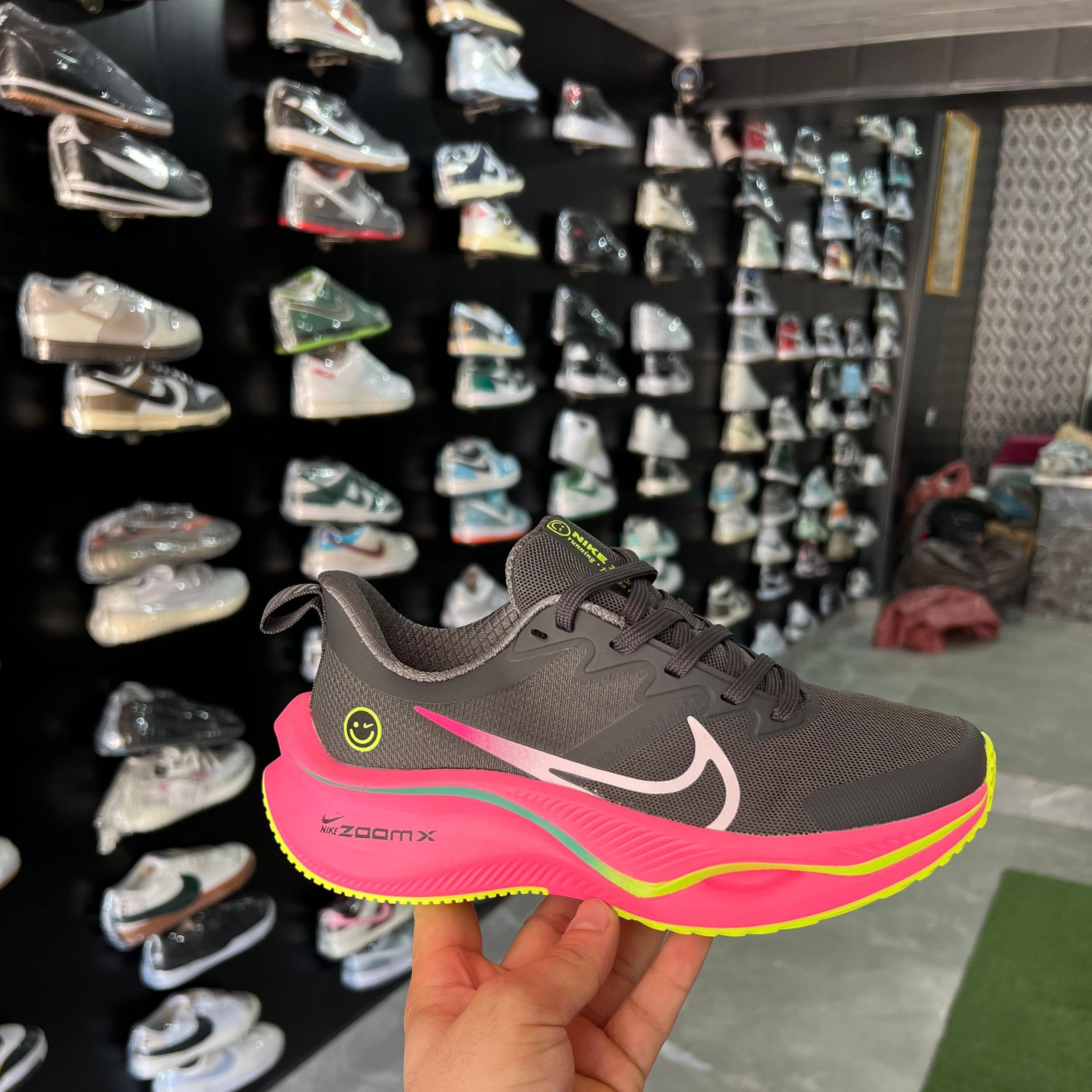 Nk premium x smiley girls shoes - AmazingBaba