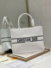Cd leather book tote bag - AmazingBaba