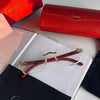 Ctr transparent luxury unisex sunglasses - AmazingBaba