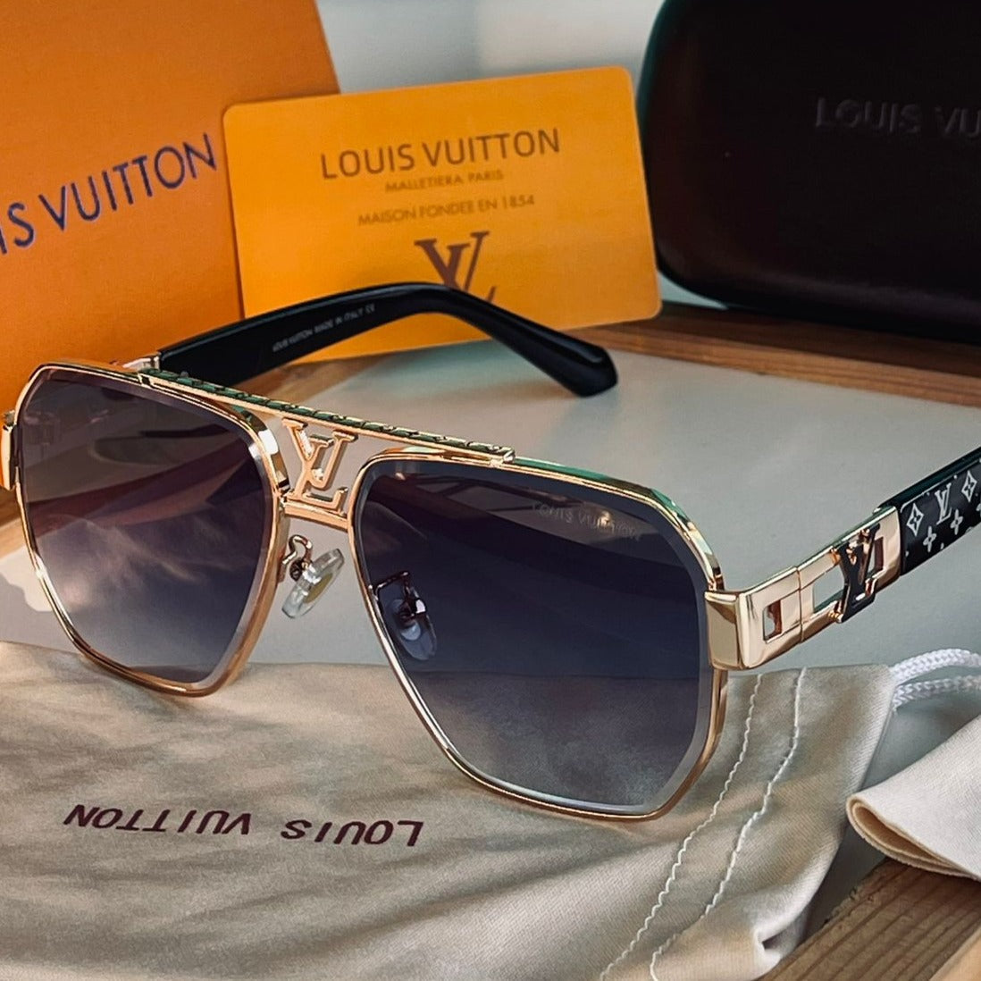 Amazing premium quality unisex sunglasses lv - AmazingBaba