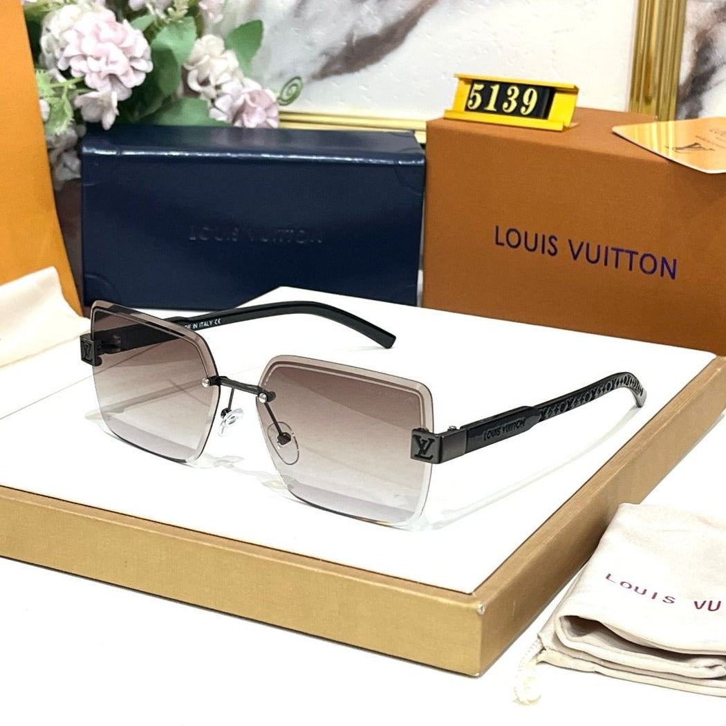 Amazing Lv Rimless Premium Sunglasses - AmazingBaba