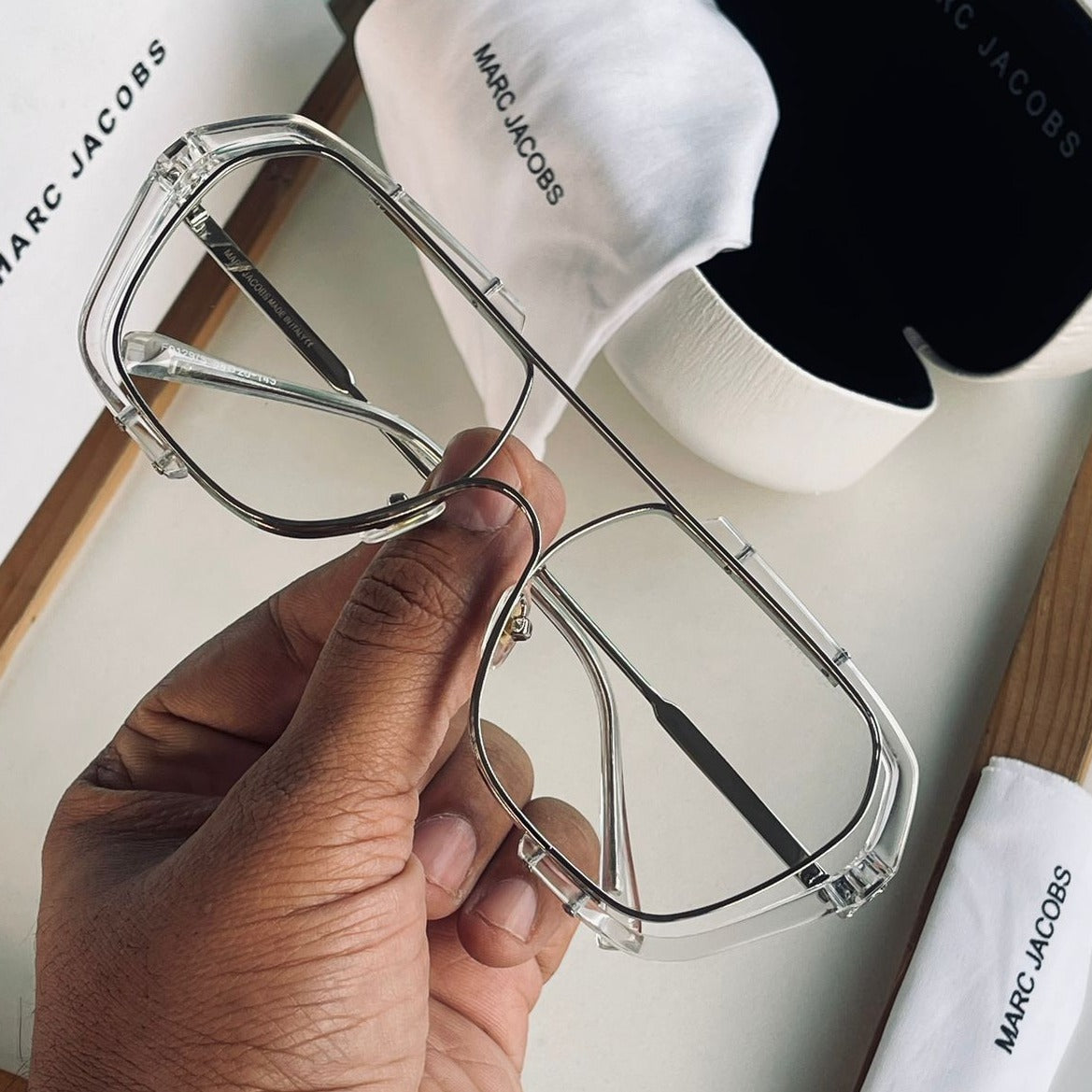 Amazing Premium mj Transparent Unisex lens sunglasses - AmazingBaba
