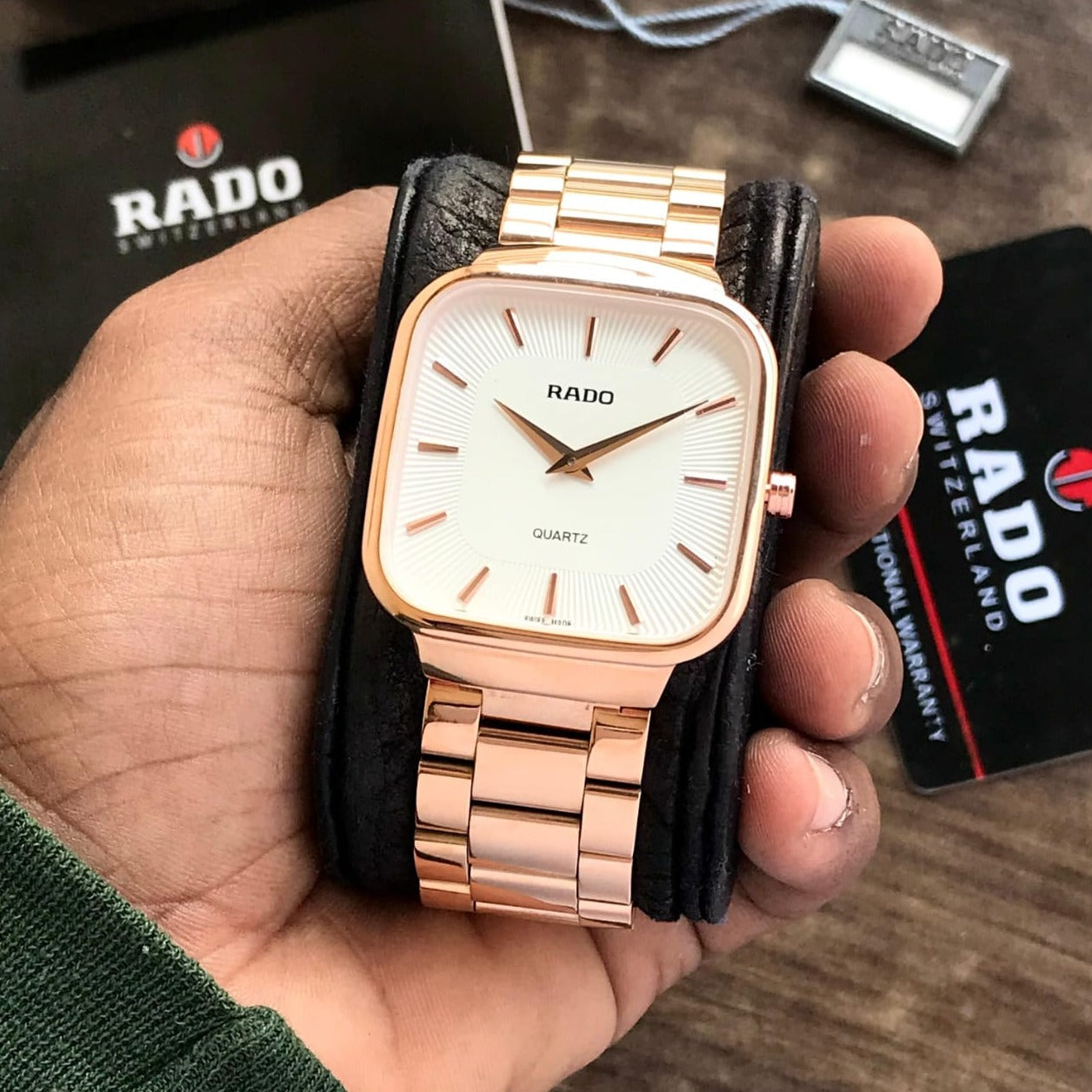 Rd Squar Thinline Edition Men’s Watch - AmazingBaba